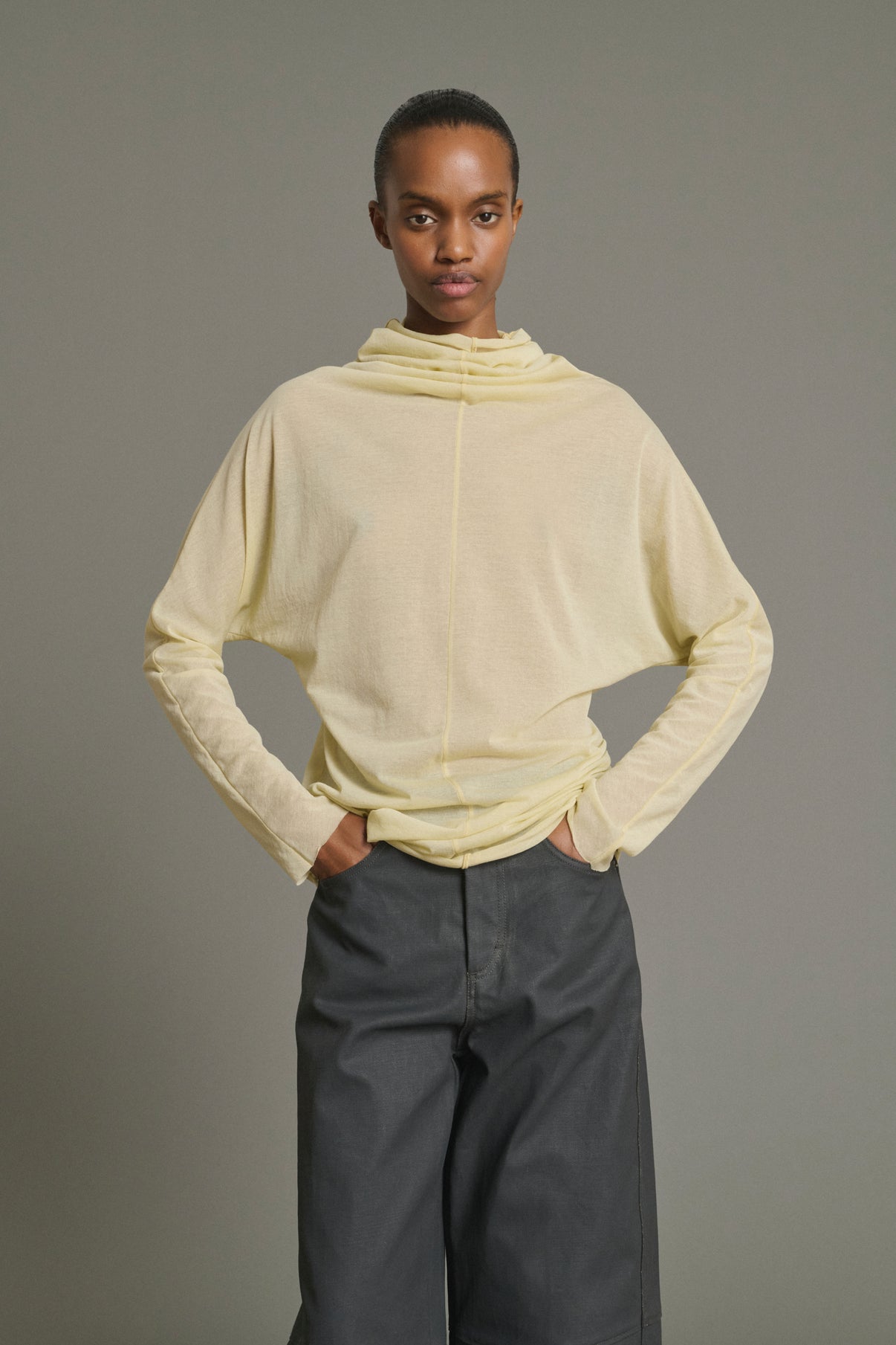 T-shirt Lisia - Pale Yellow - Cotton - Women vue 4