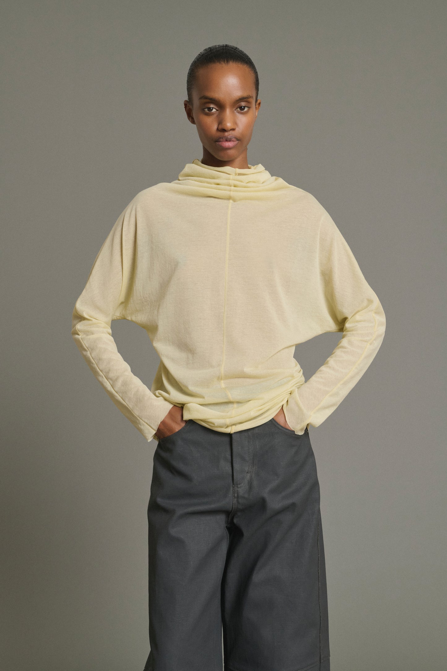 T-shirt Lisia - Pale Yellow - Cotton - Women