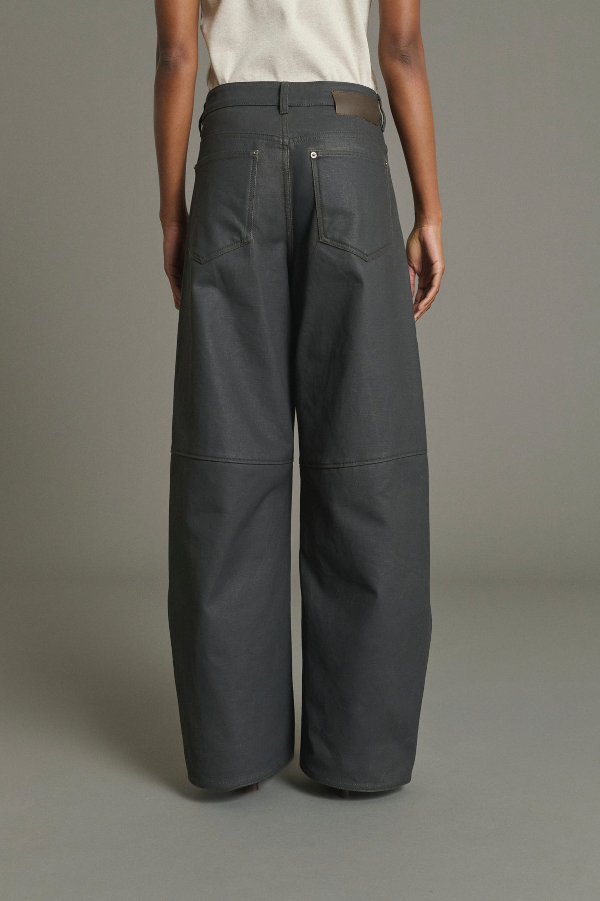 Jeans Jackson - Grey - Cotton - Women vue 4