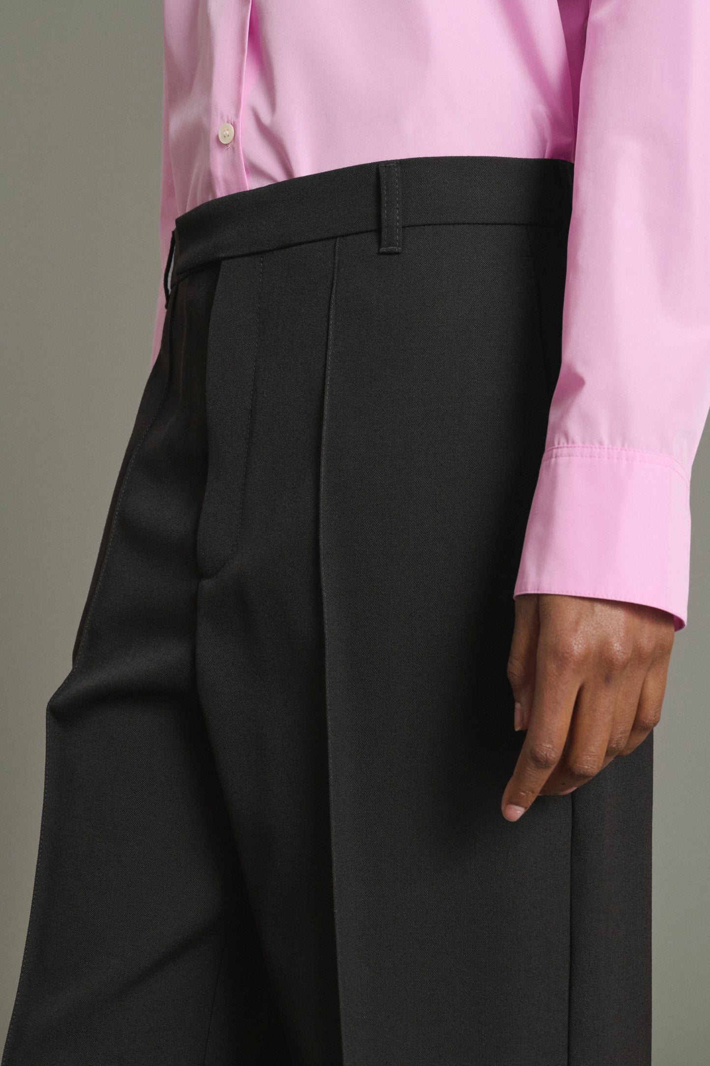 Leo Trousers - Black - Wool - Women