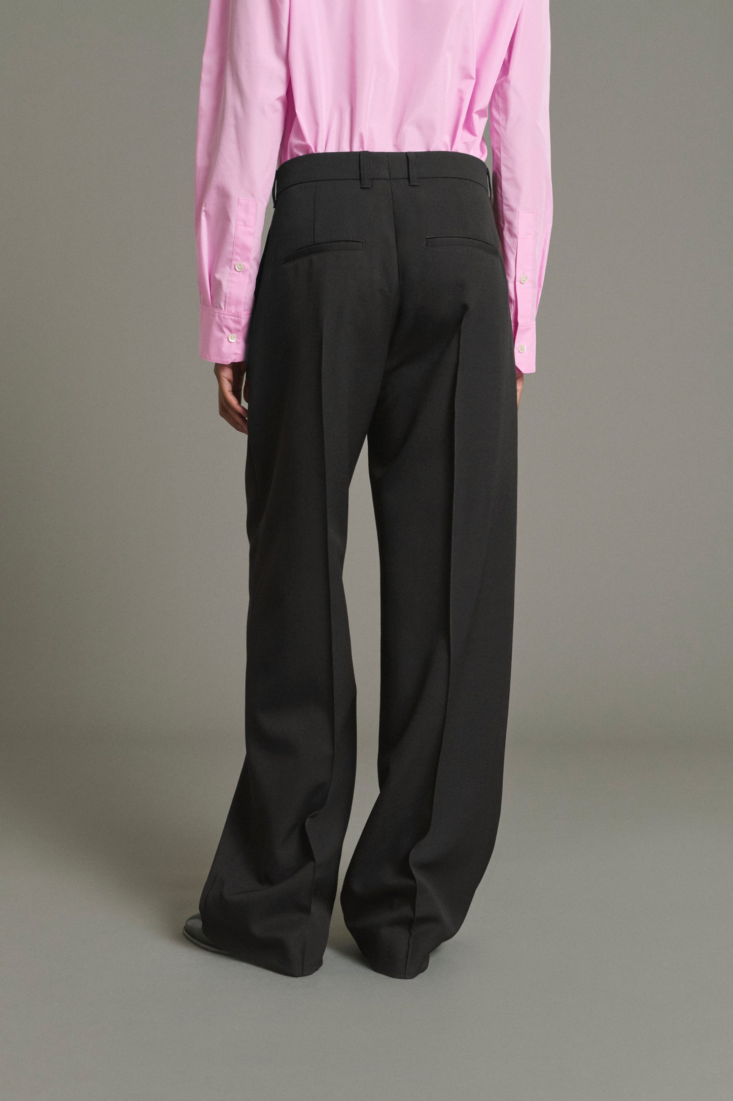 Leo Trousers - Black - Wool - Women