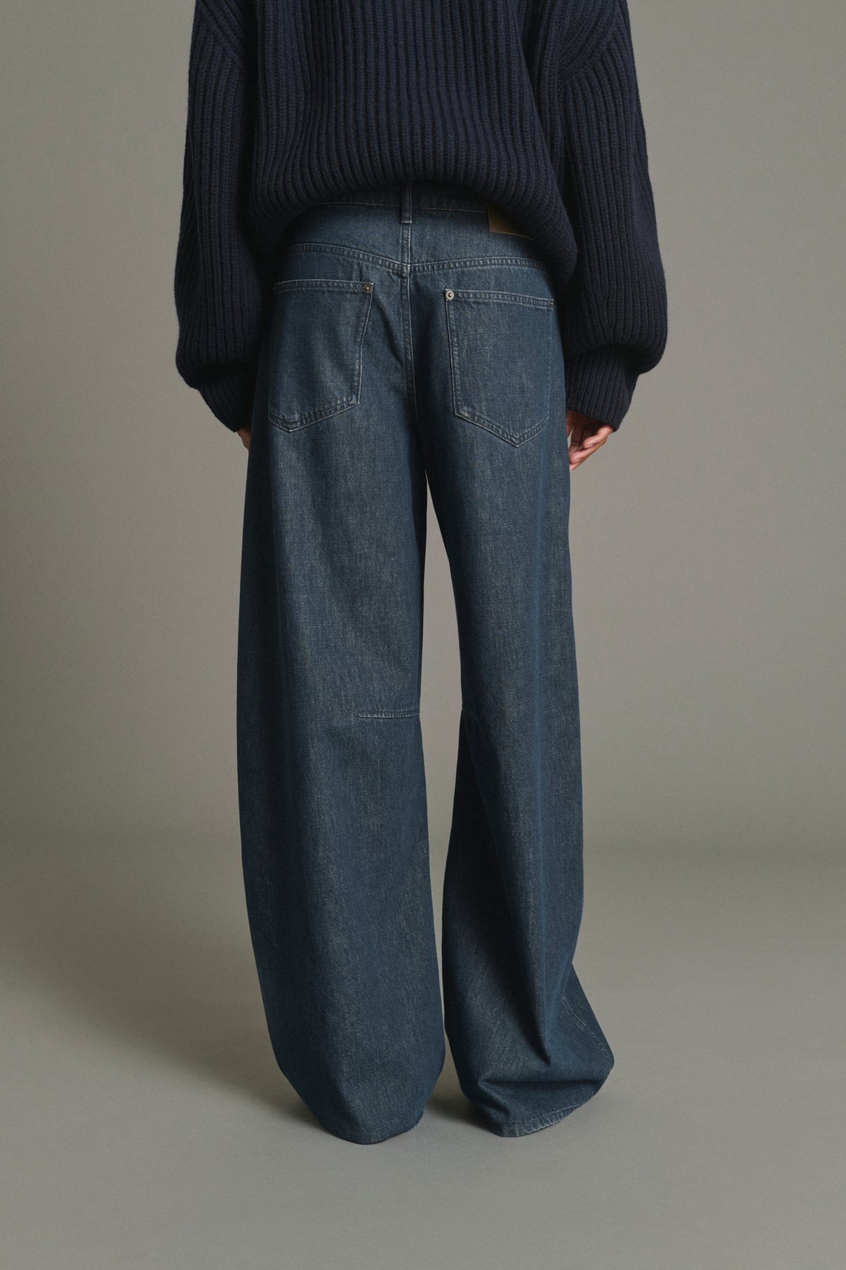 Jeans Gaspard – Bleu Gris – Coton – Damen vue 4