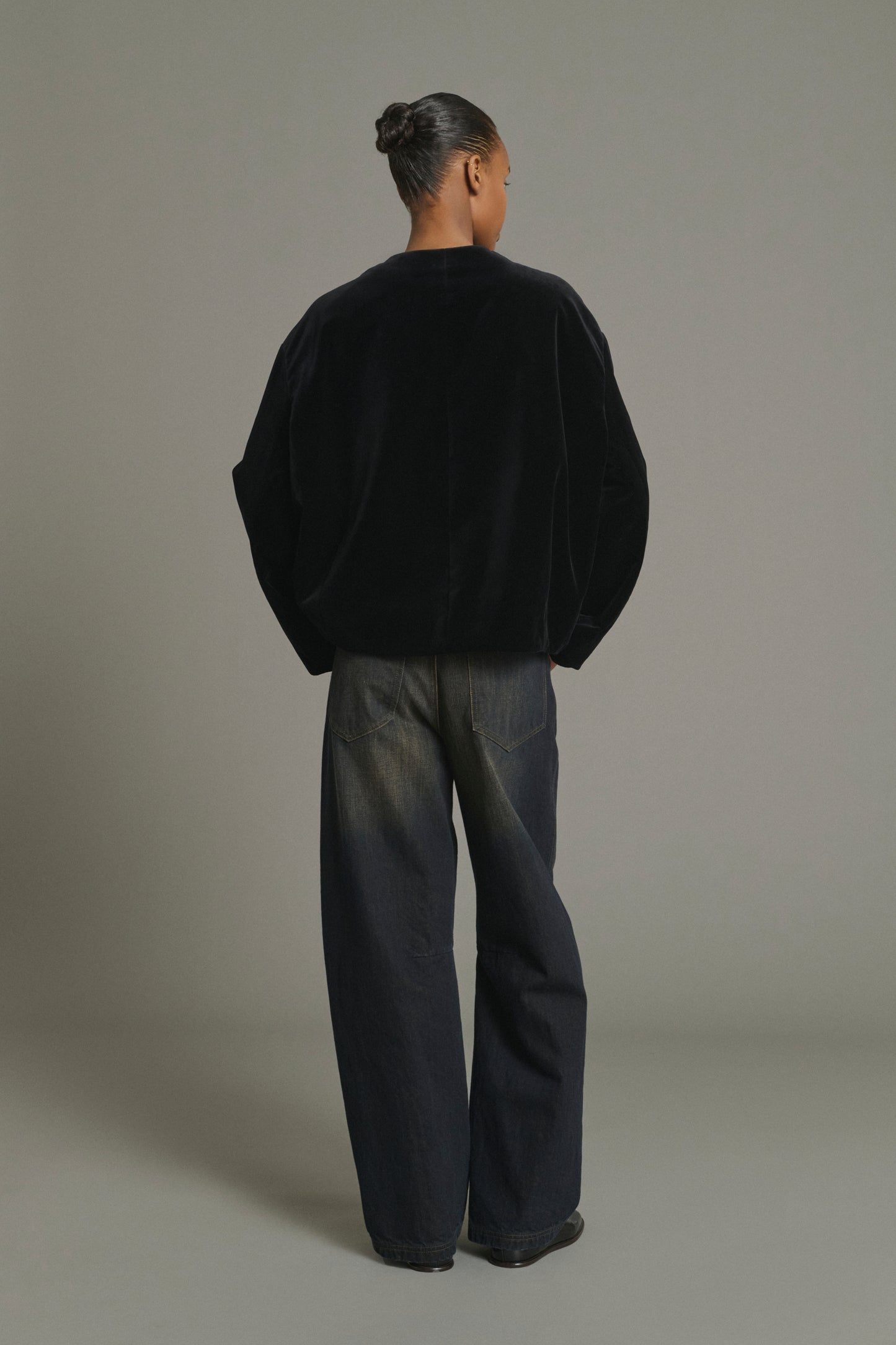 Louis Jacket - Black - Cotton - Women
