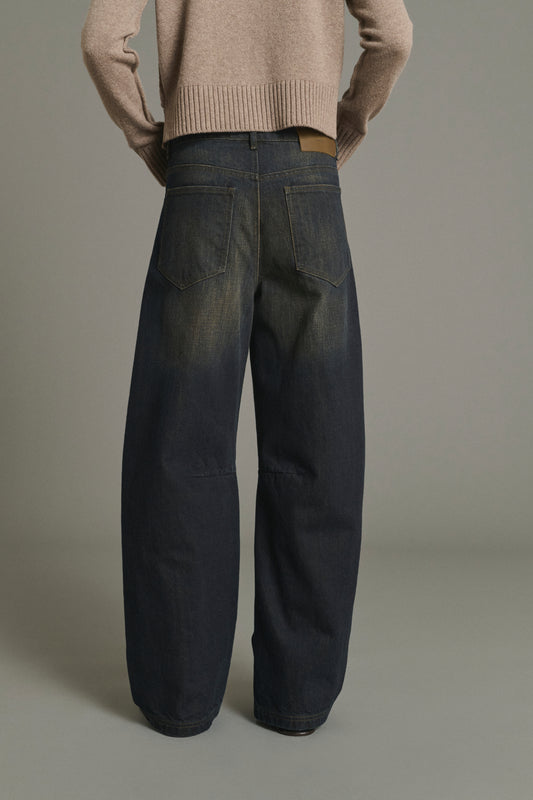 Jeans Eliott – Noir – Baumwolle – Damen