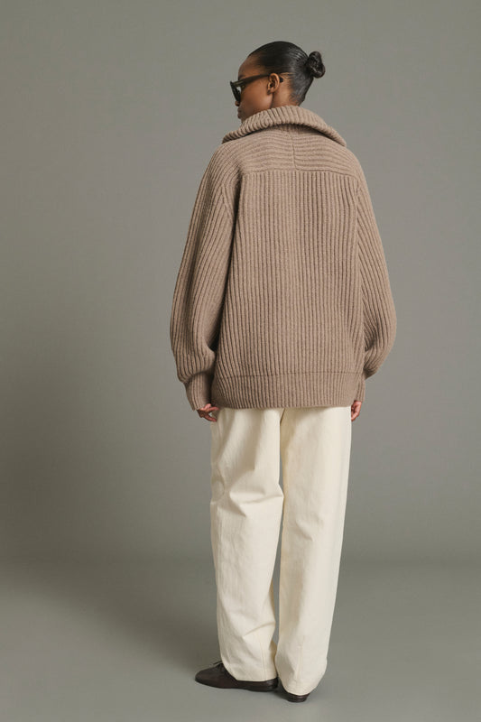 Trousers Baptiste - Ecru - Cotton - Women