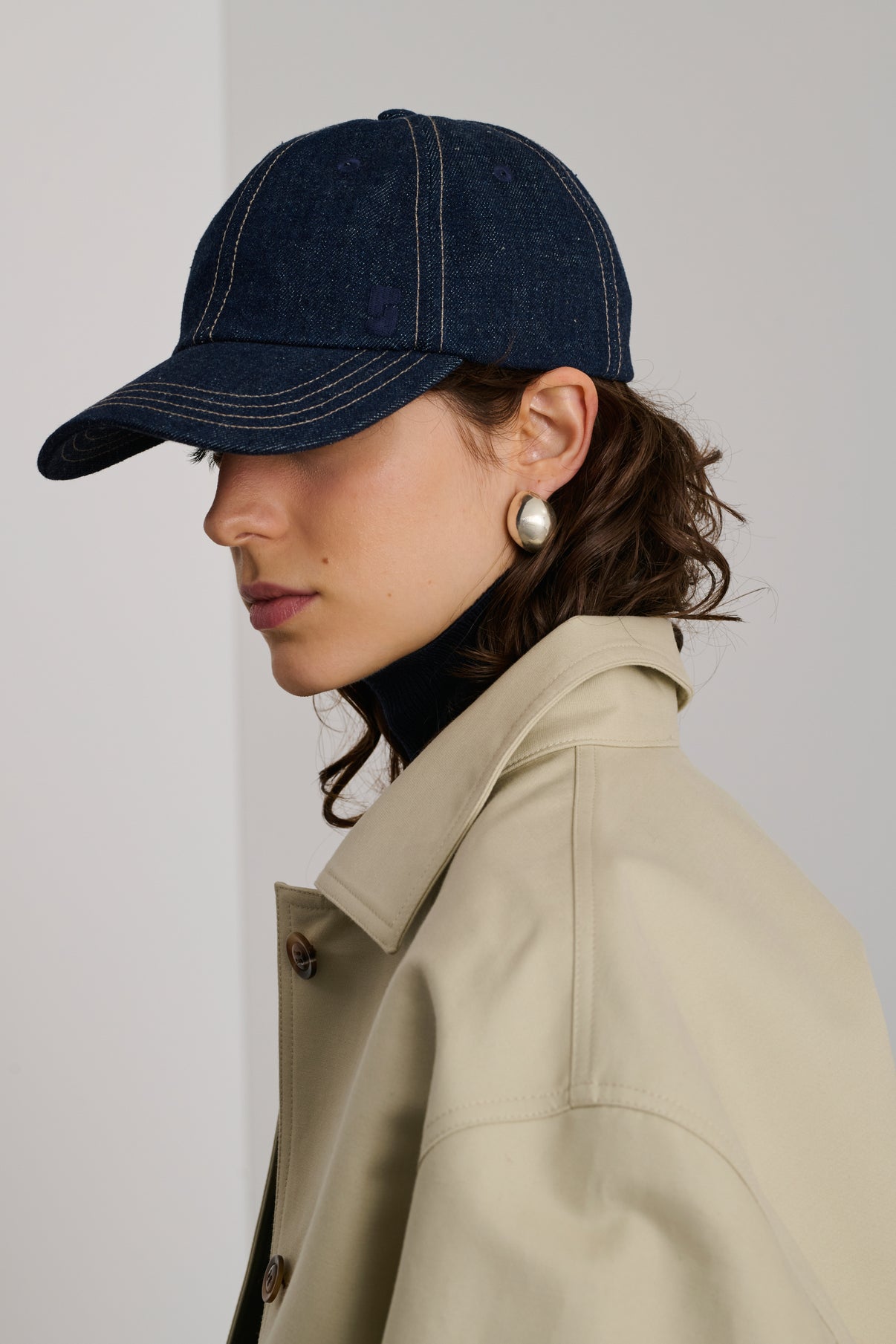 Casquette Serena - Brut - Coton - Femme vue 2