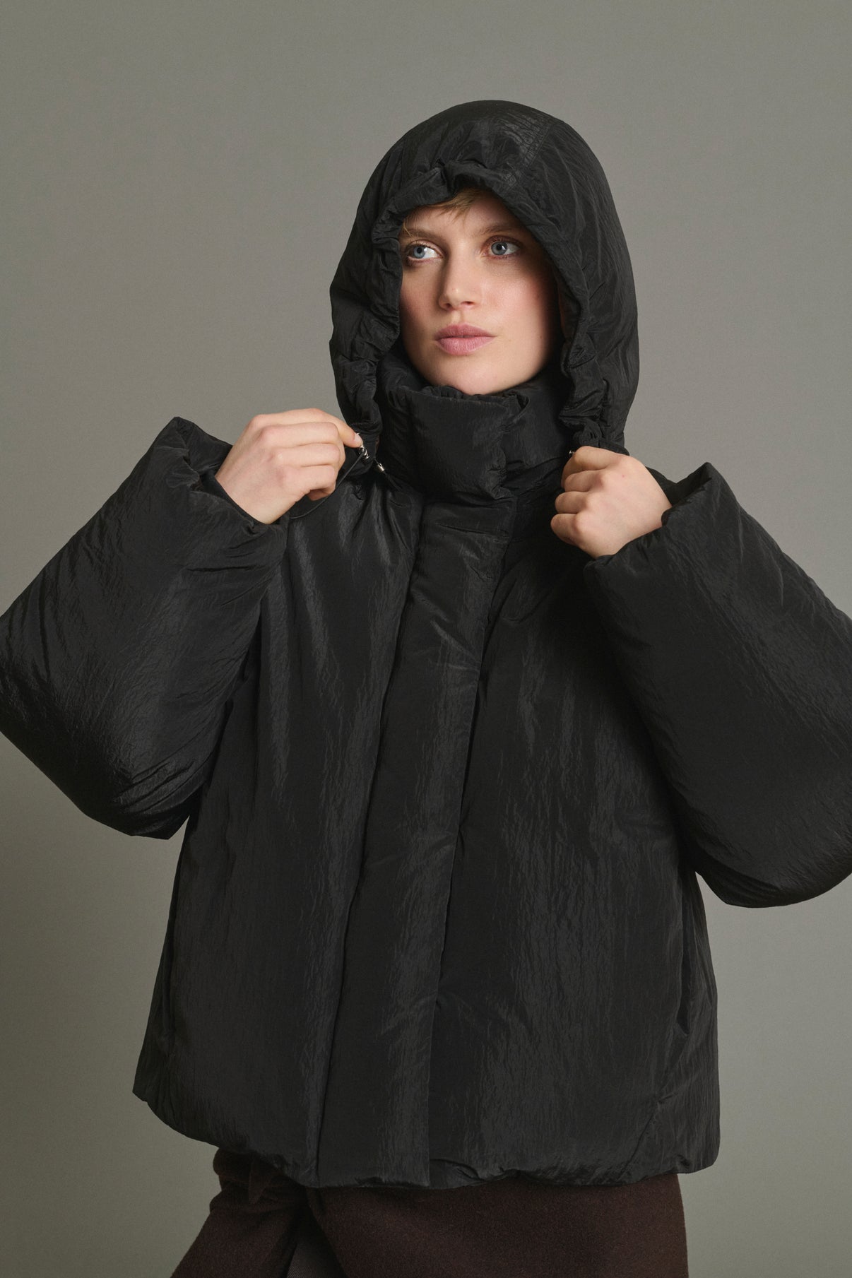 Java puffer jacket - Black - Women vue 3