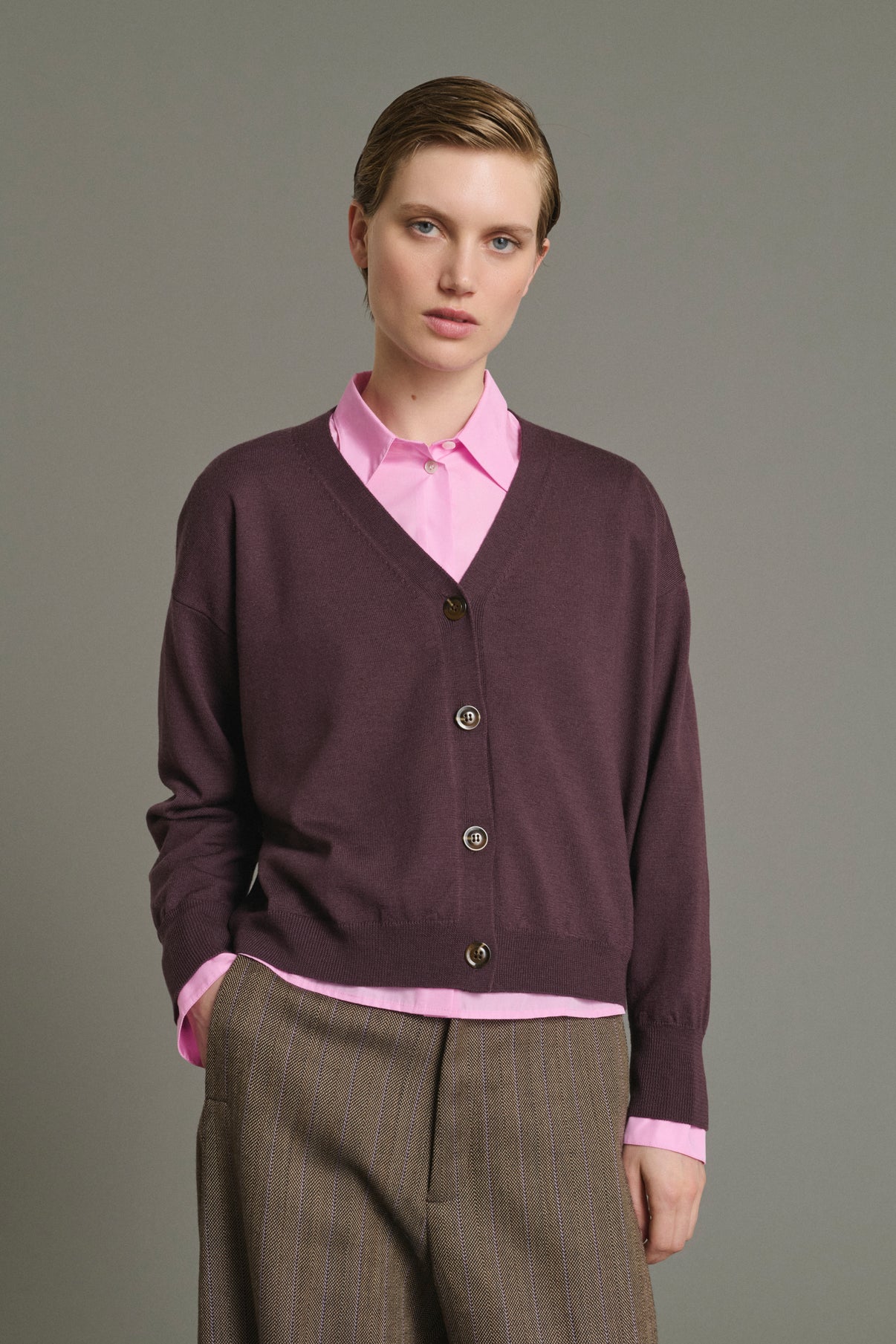 Cardigan Idem – Feige – Merinowolle – Damen vue 3
