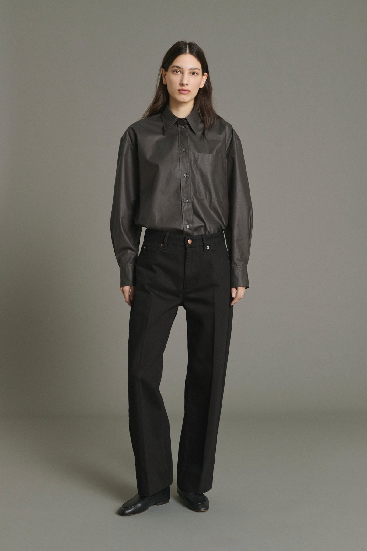 Jeans Jerry - Schwarz - Baumwolle - Damen vue 1