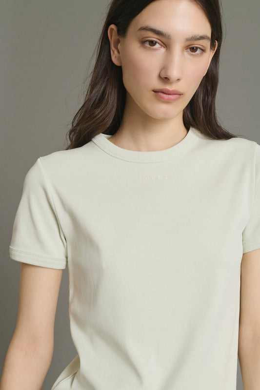 T-Shirt Aristide - Minze - Baumwolle - Damen
