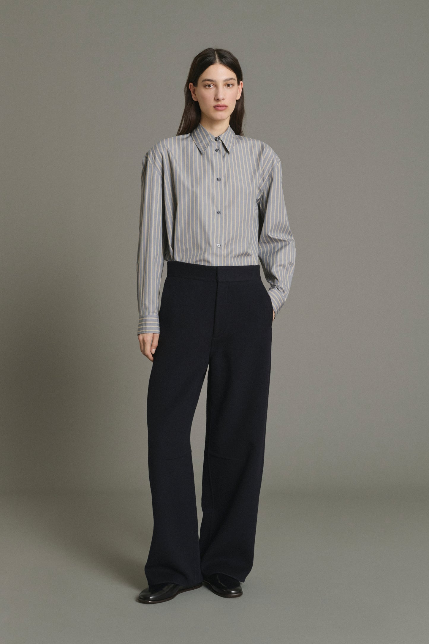 Hose Hawk – Deep Navy – Wolle – Damen