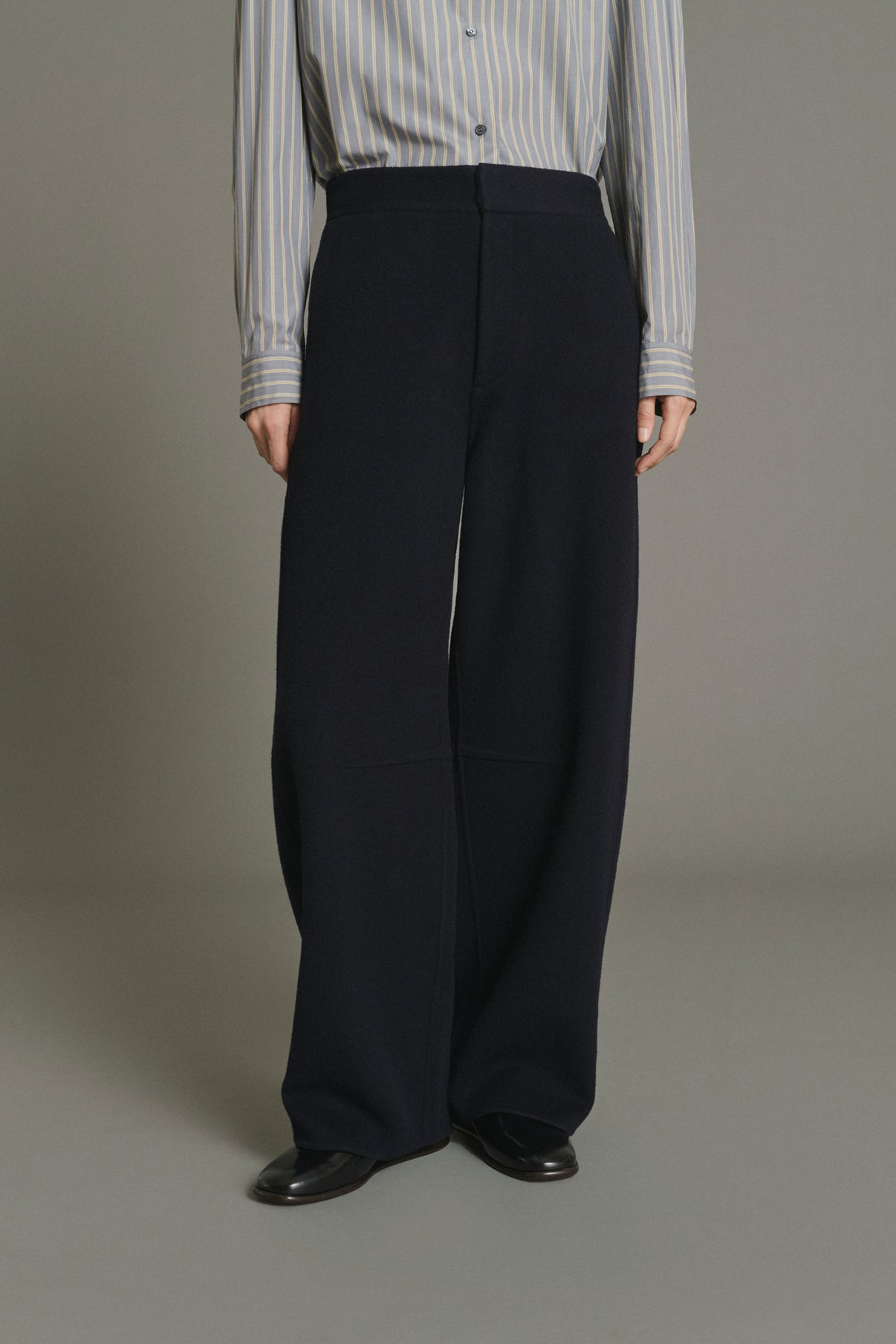 Hose Hawk – Deep Navy – Wolle – Damen vue 2