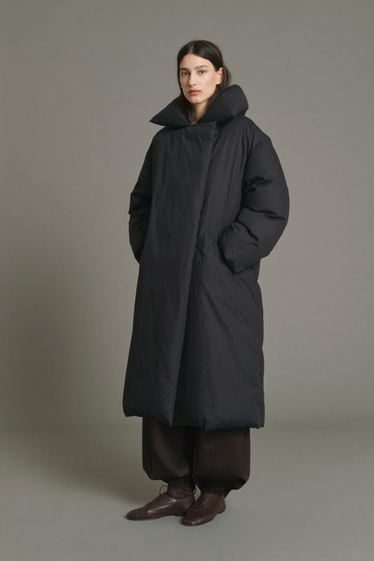 Daunenjacke Kelvin – Schwarz – Baumwolle – Damen