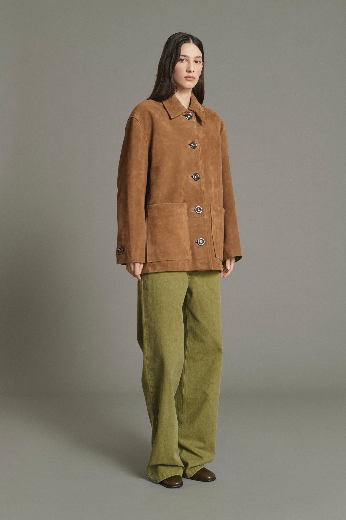 Jacke Vincenzo - Naturel Ledernarben Damen - Soeur vue 1