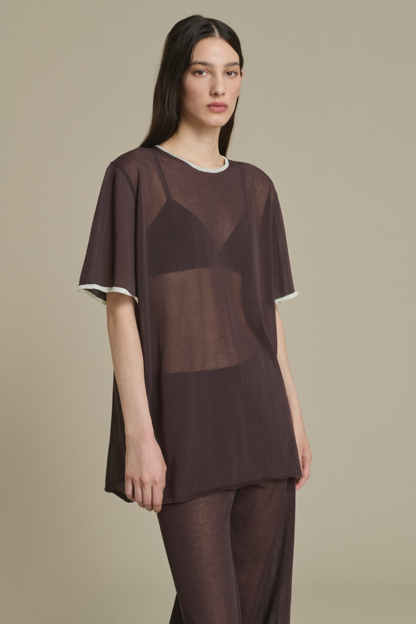 T-Shirt Dua Schokolade in Strick Soeur & TL180 - Soeur
