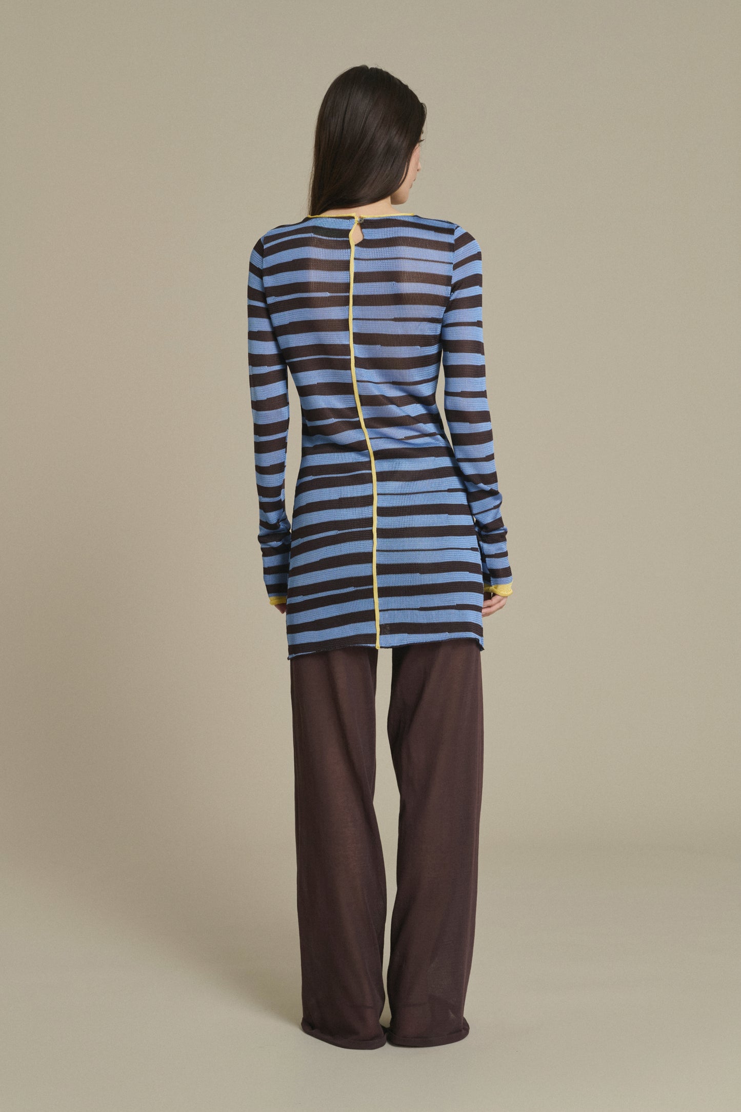 Hose Nico Schokolade aus Strickware Soeur & TL180 - Soeur