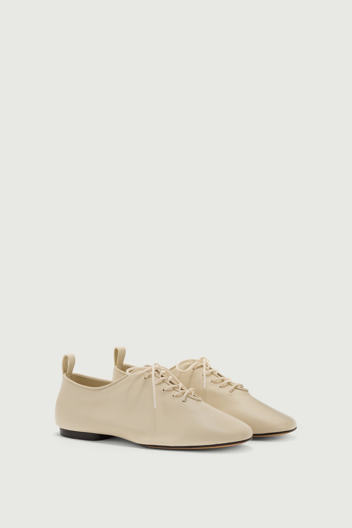 Derbies Orso – Elfenbein weiches Leder Damen – Soeur vue 4