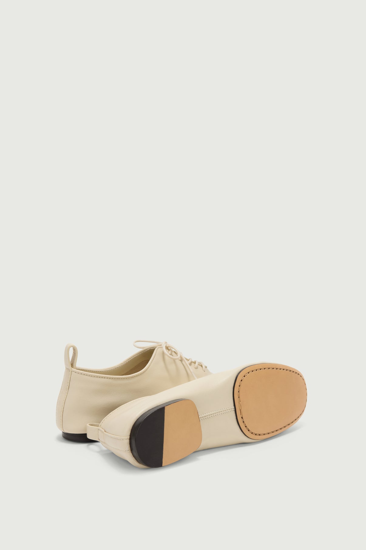 Derbies Orso – Elfenbein Weiches Leder Damen – Soeur vue 6