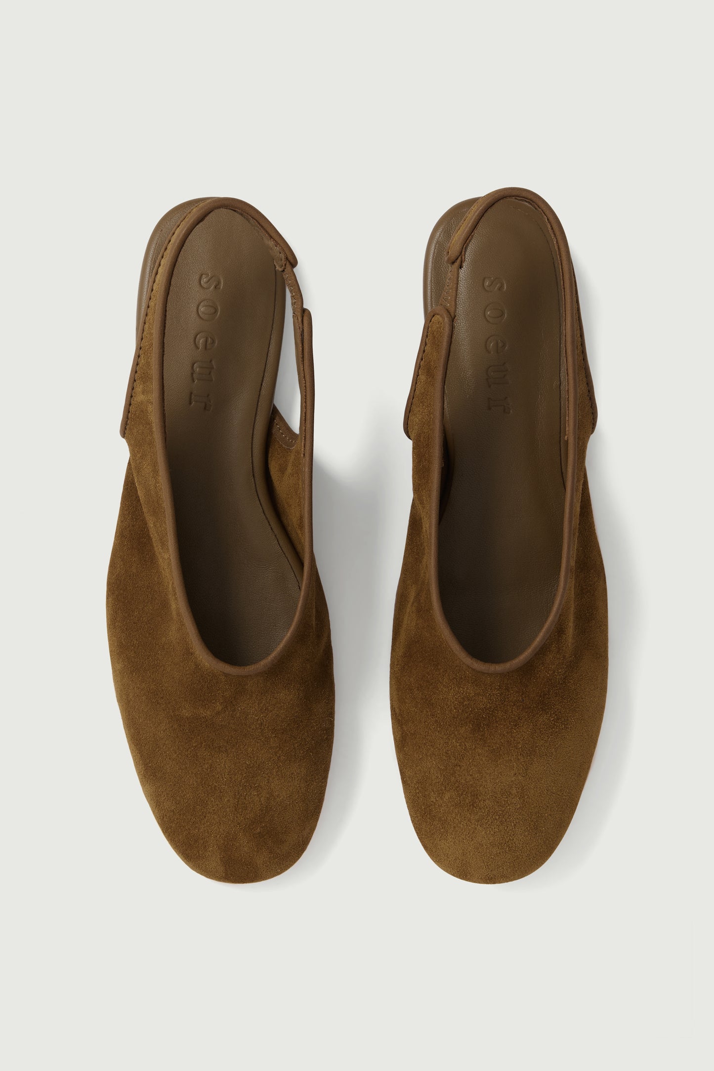 Slingbacks Emmett - Caramel - Cuir - Femme