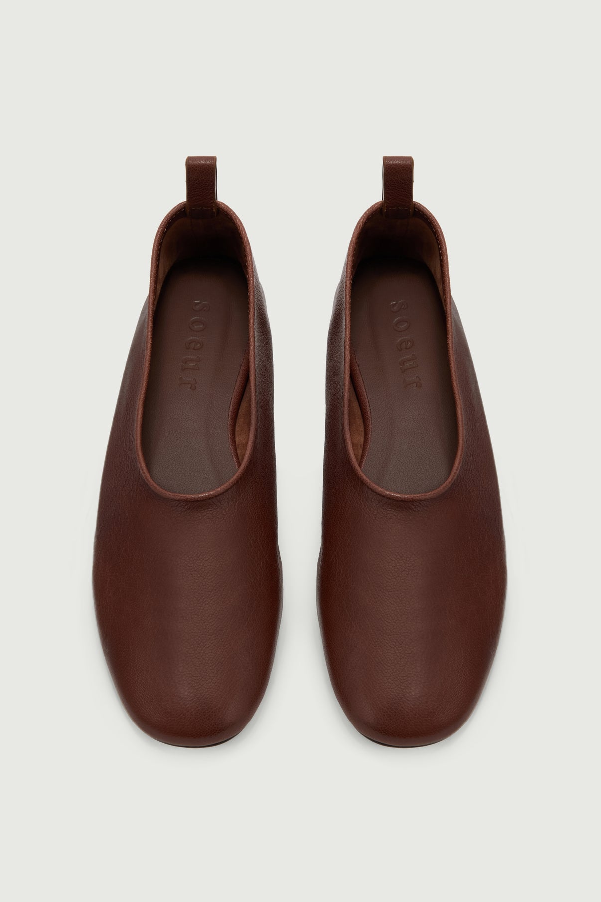 Ballerinas Bala - Cognac - Leder - Damen vue 3