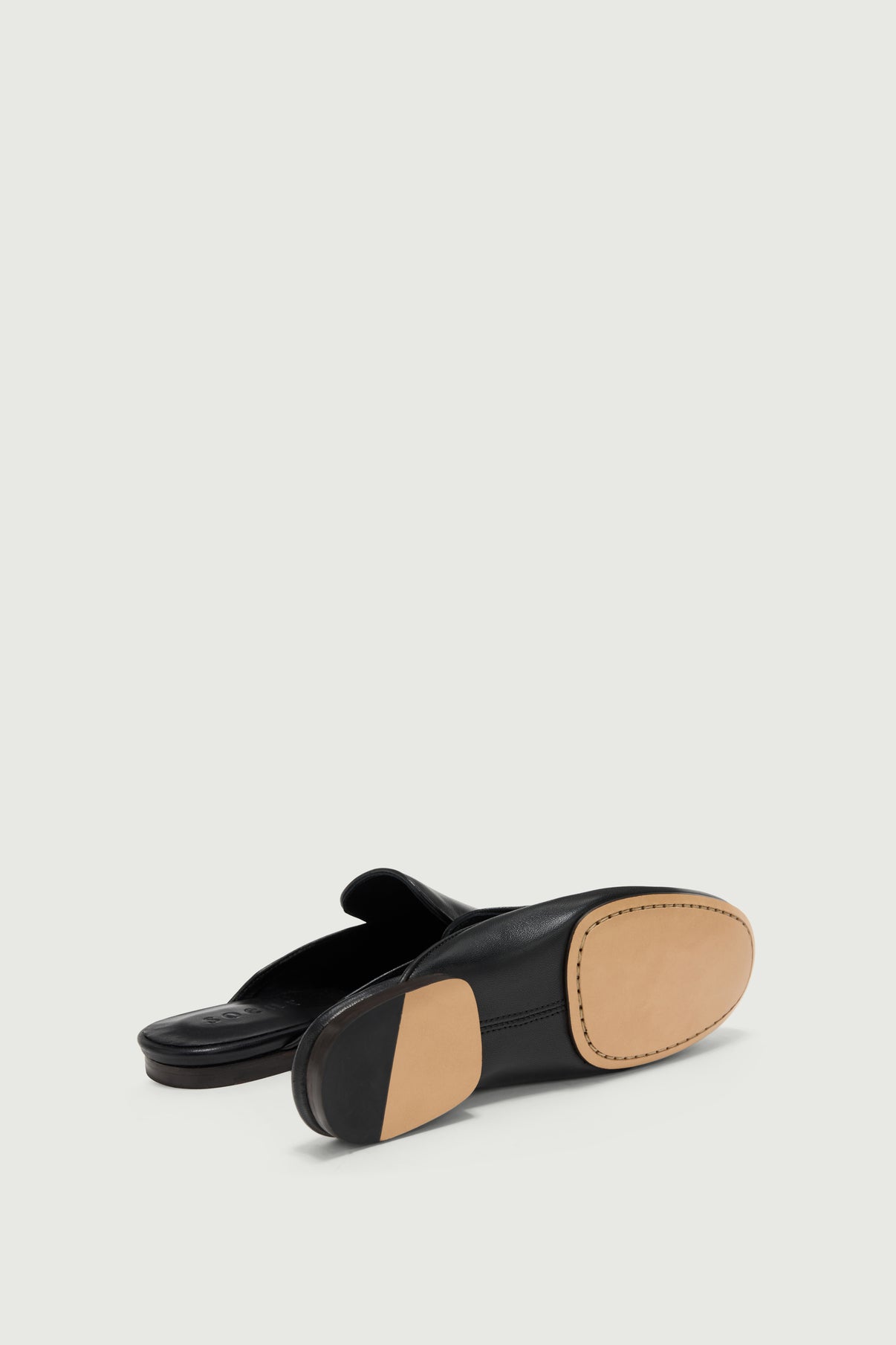 Mules Antonine - Schwarz - Leder - Damen vue 4