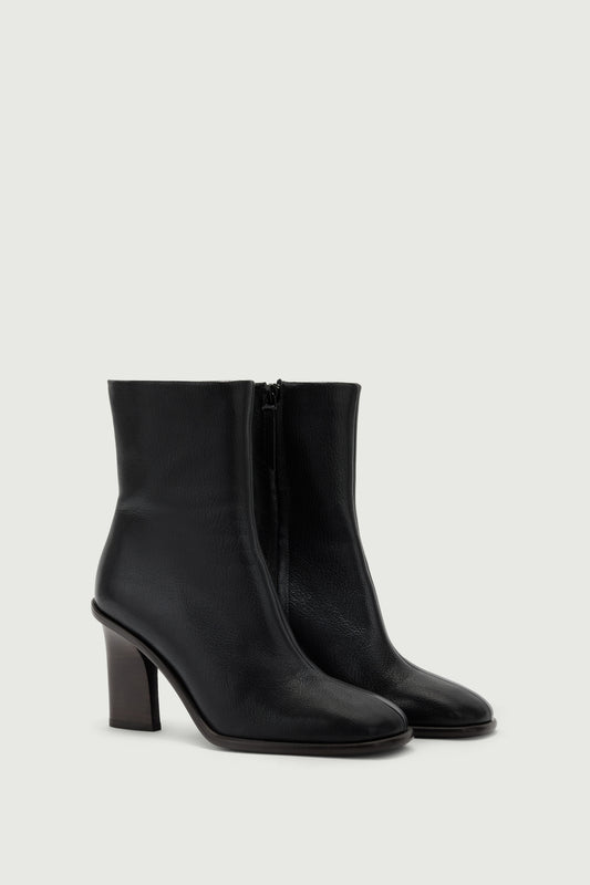 Stiefeletten Lollie - Schwarz - Leder - Damen