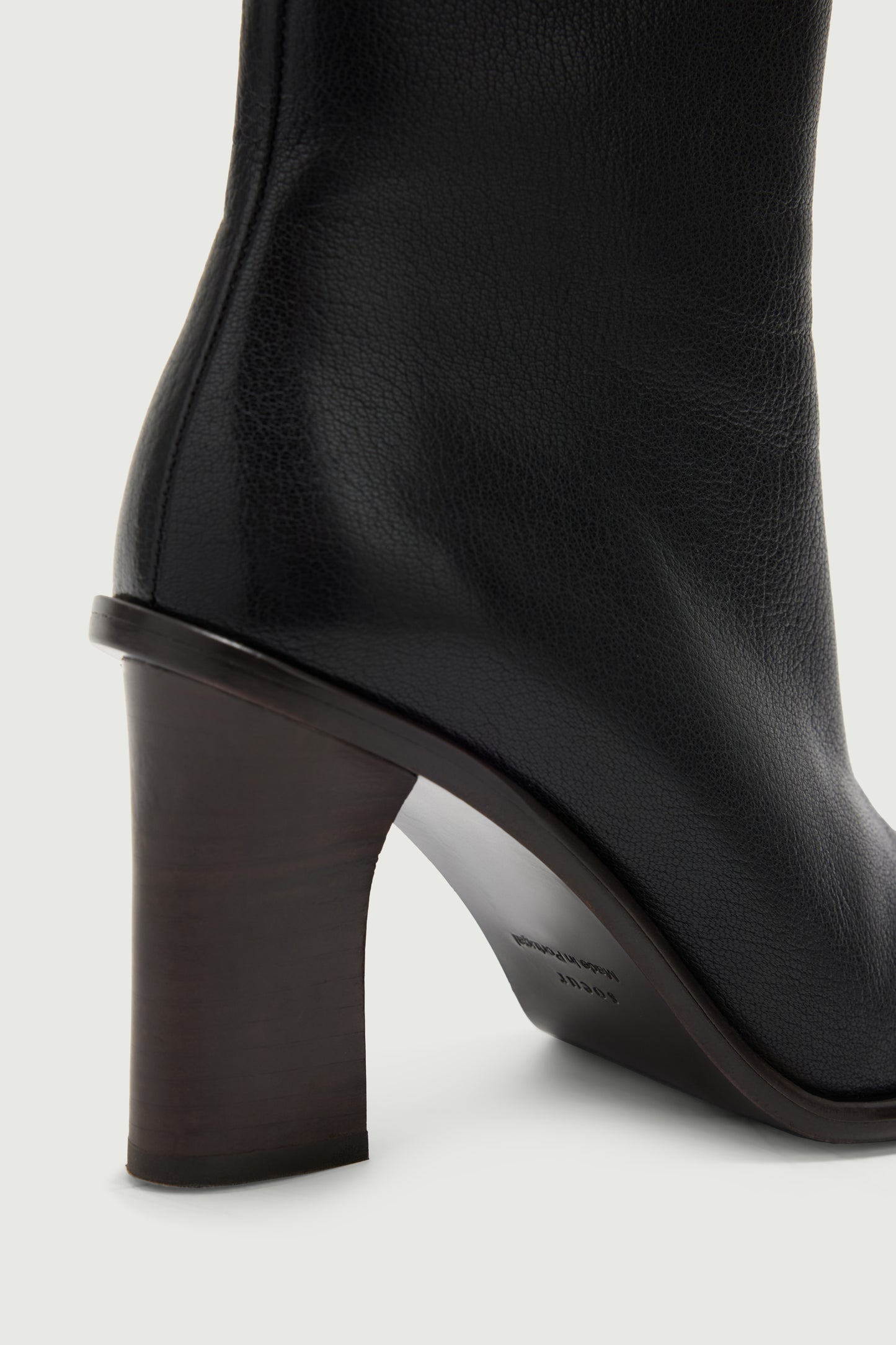 Stiefeletten Lollie – Schwarz – Leder – Damen