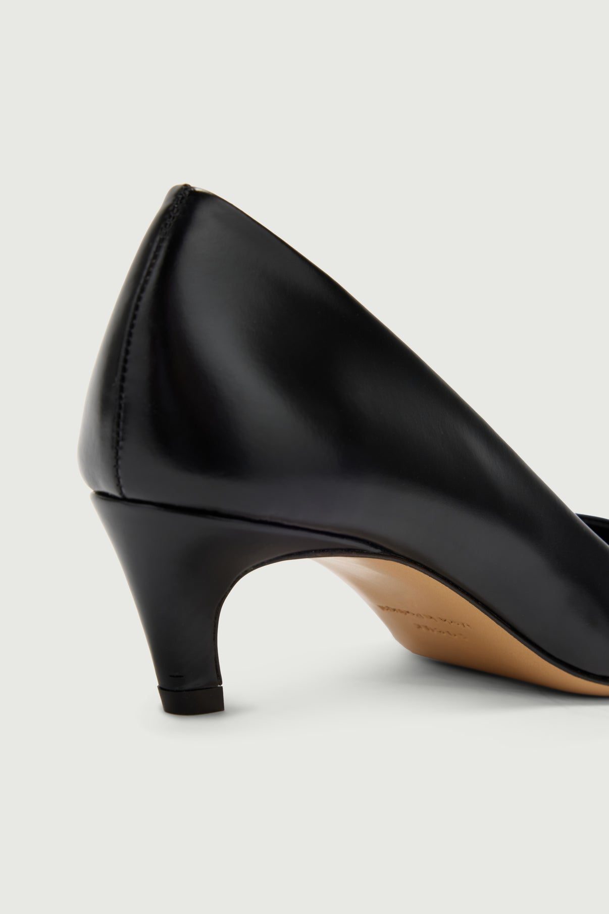 Maggie heels - Black - Leather - Women vue 5