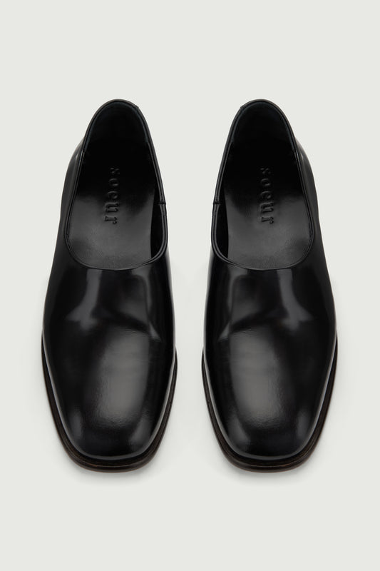 Mokassins Salina - Schwarz - Leder - Damen