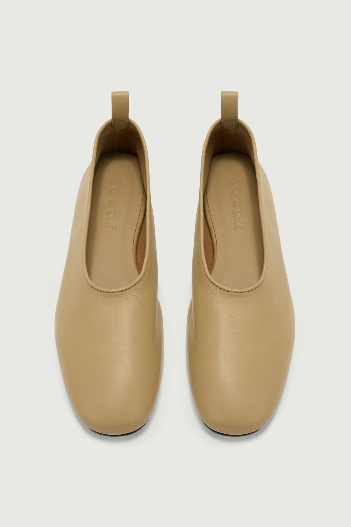 Ballerinas Bala - Beige - Leder - Damen vue 3