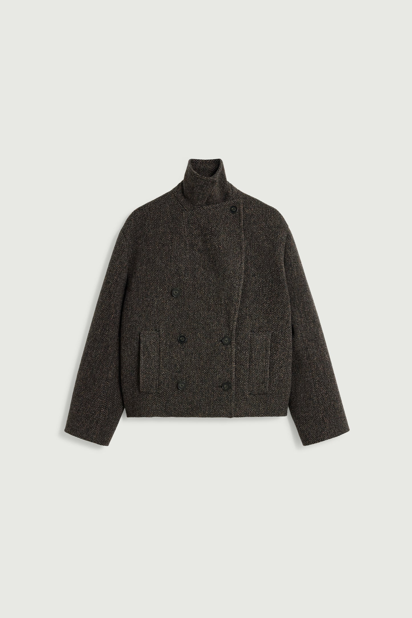 Joseph coat - Brown/Black - Wool - Women