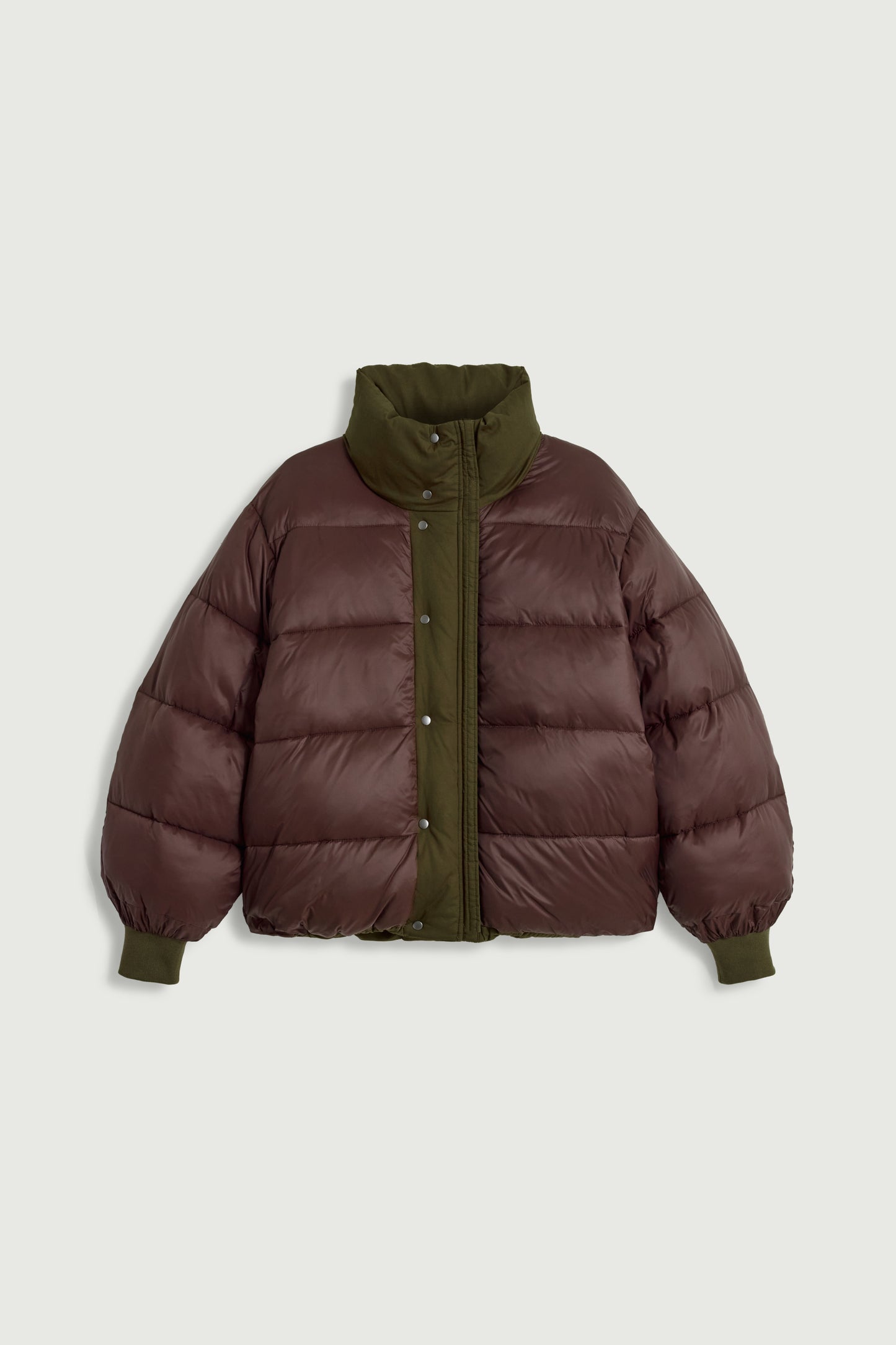 Java puffer jacket - Khaki - Cotton - Women