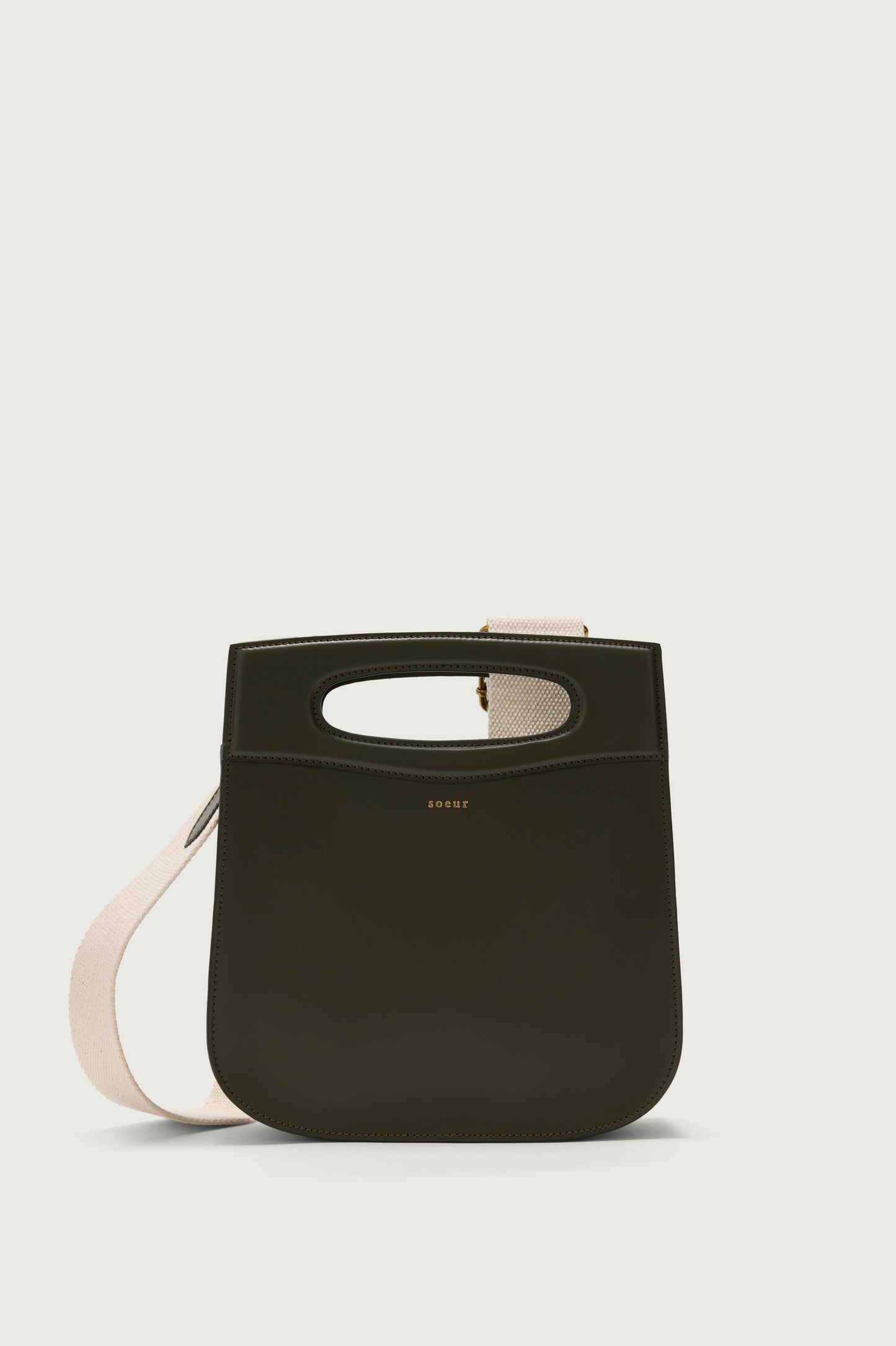 Tasche Cheri - Militärgrün - Leder - Damen