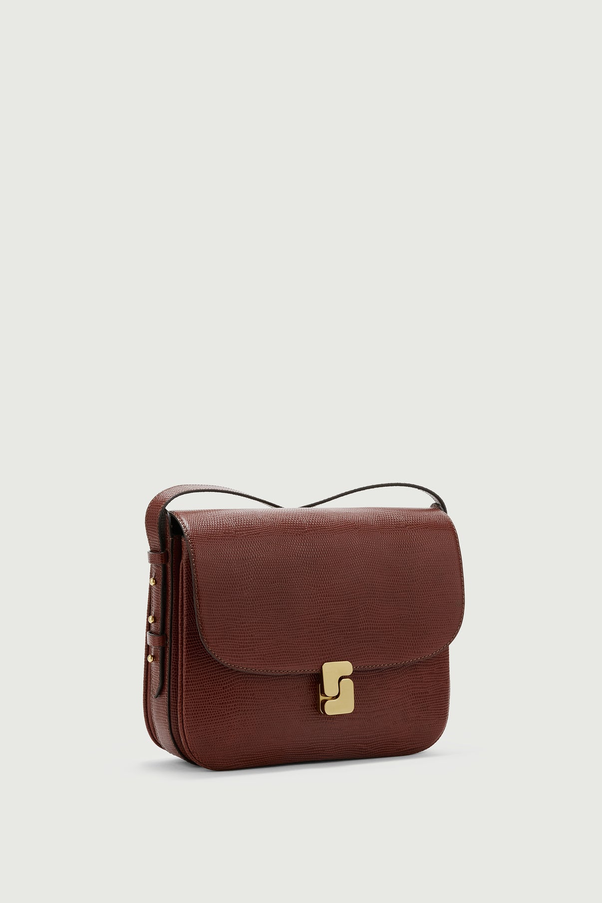 Tasche Bellissima Maxi - Cognac - Leder - Damen vue 2