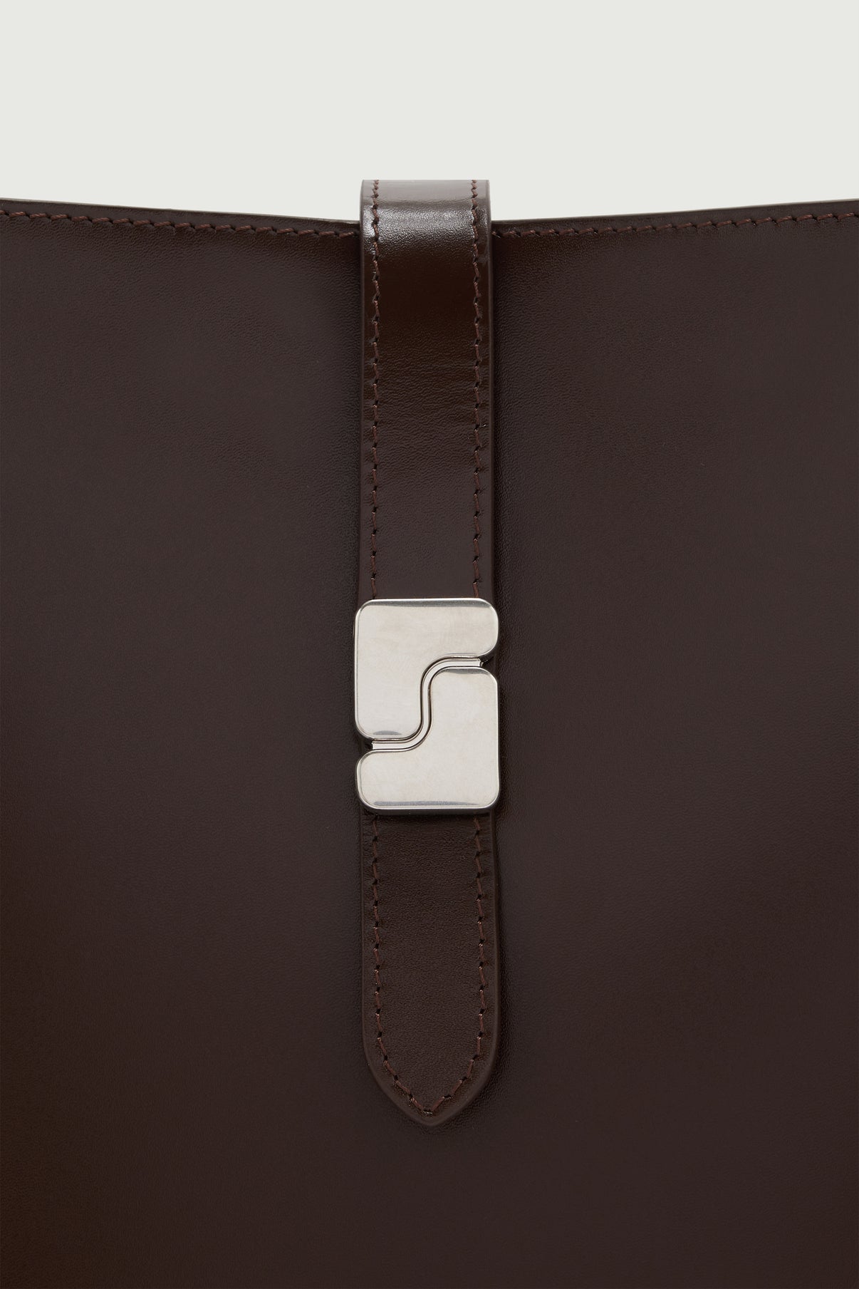 Tasche Bello - Warmbraun - Leder - Damen vue 3