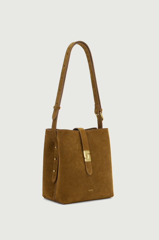Tasche Bello Mini - Karamell - Leder - Damen
