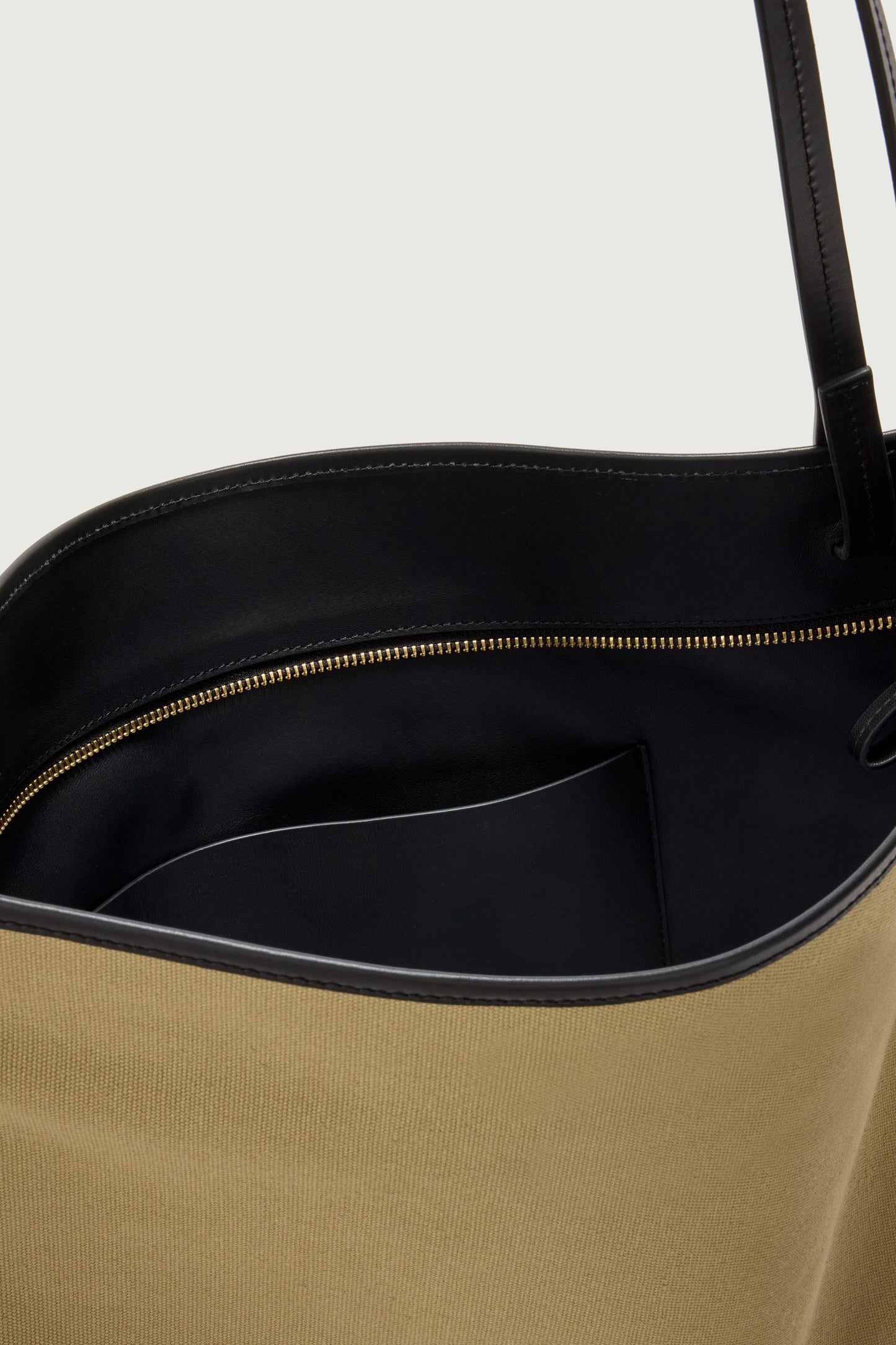 Shopper Darla - Beige/Schwarz - Baumwolle - Damen