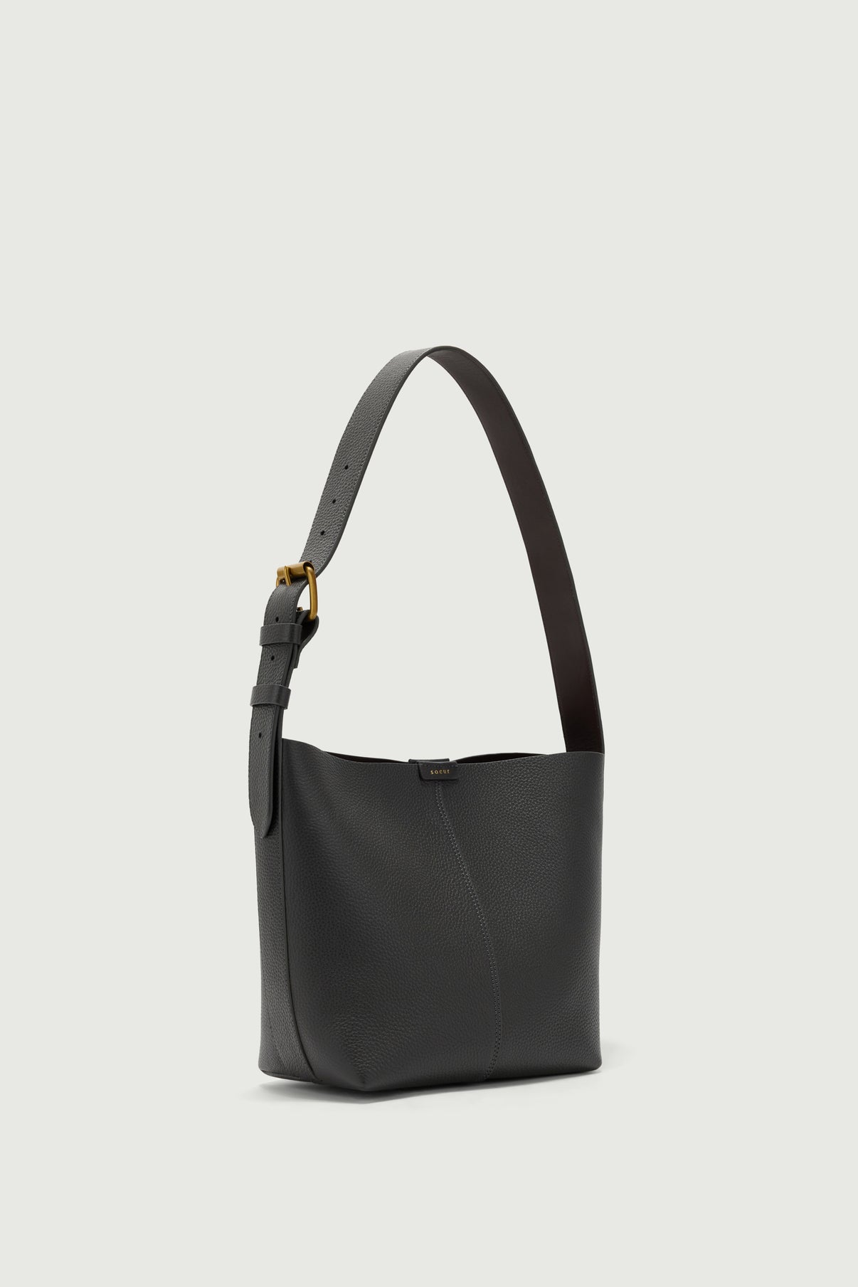 Saudade Mini bag – Steel – Leather – Women vue 2