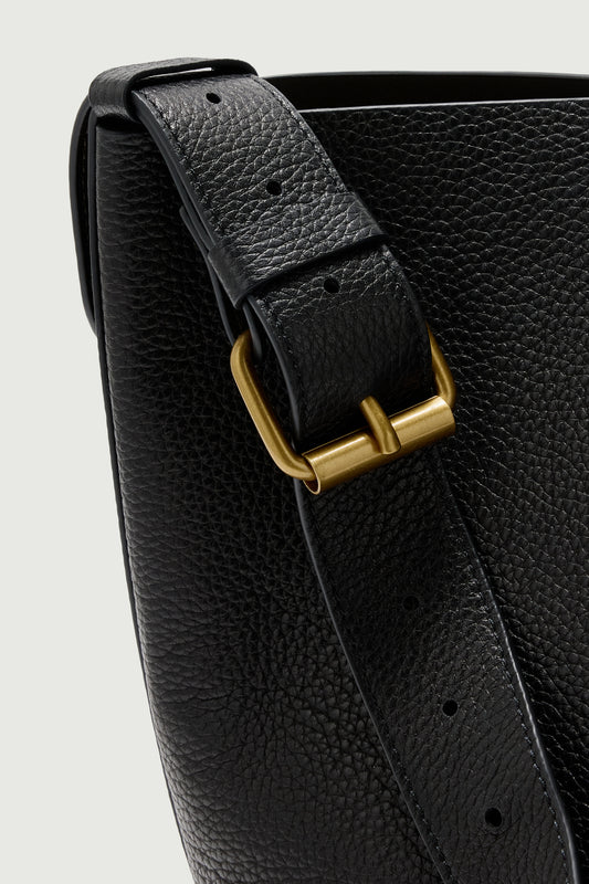 Tasche Saudade Mini – Schwarz – Leder – Damen