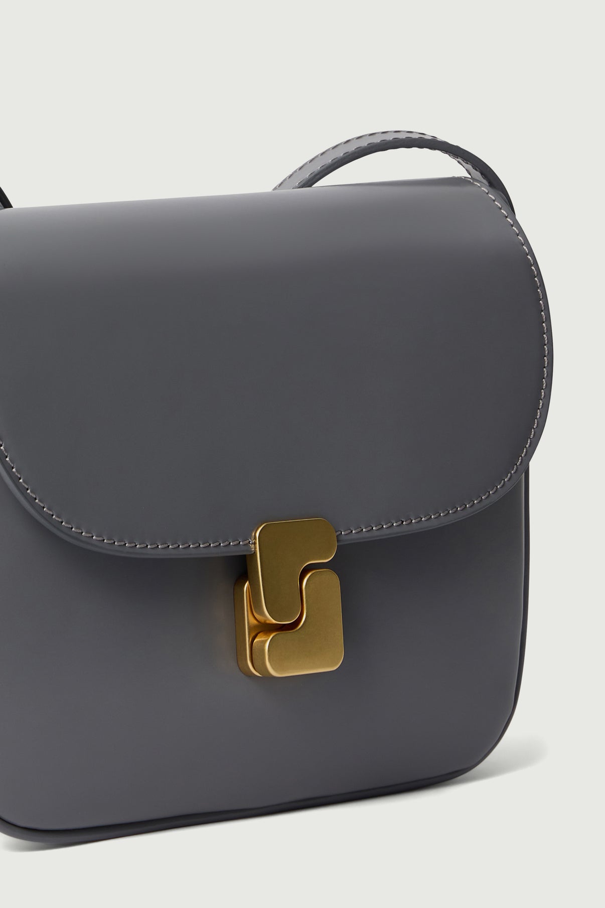 Sac Bellissima Mini - Gris - Cuir - Femme vue 2