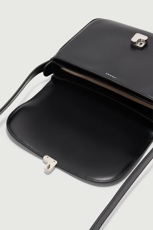 Tasche Bellissima Maxi - Schwarz - Leder - Damen