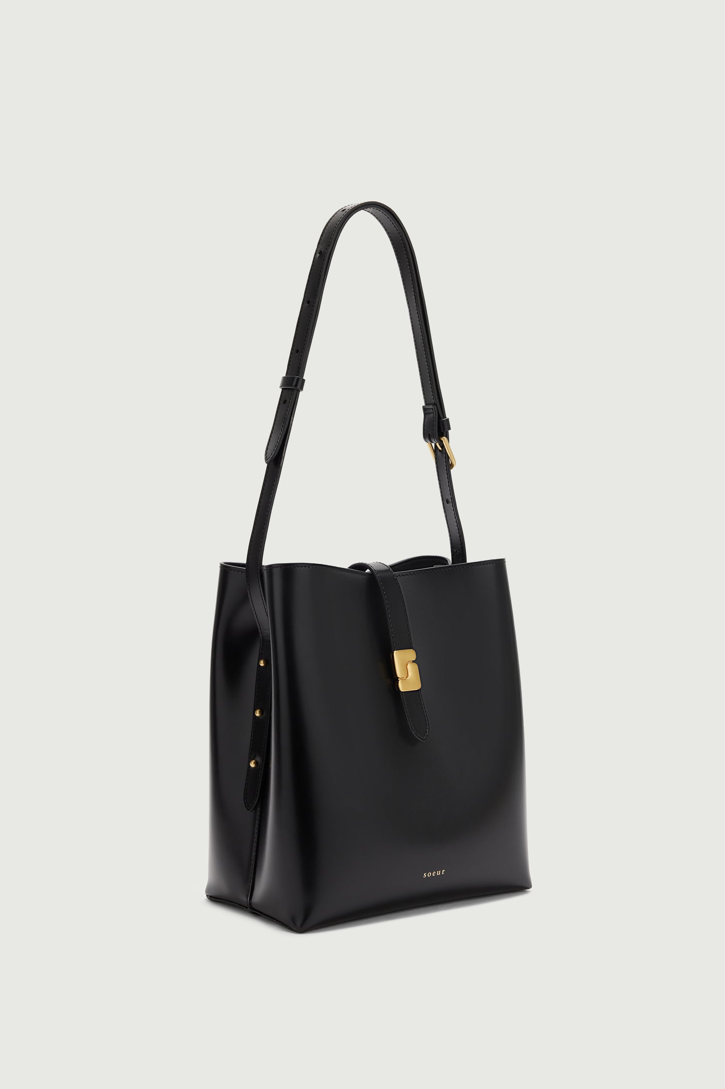 Tasche Bello - Schwarz - Leder - Damen