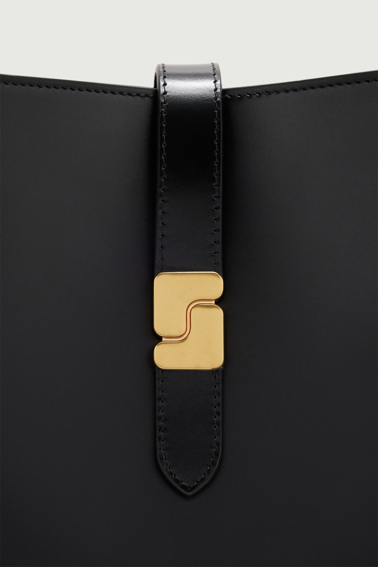 Tasche Bello - Schwarz - Leder - Damen vue 3