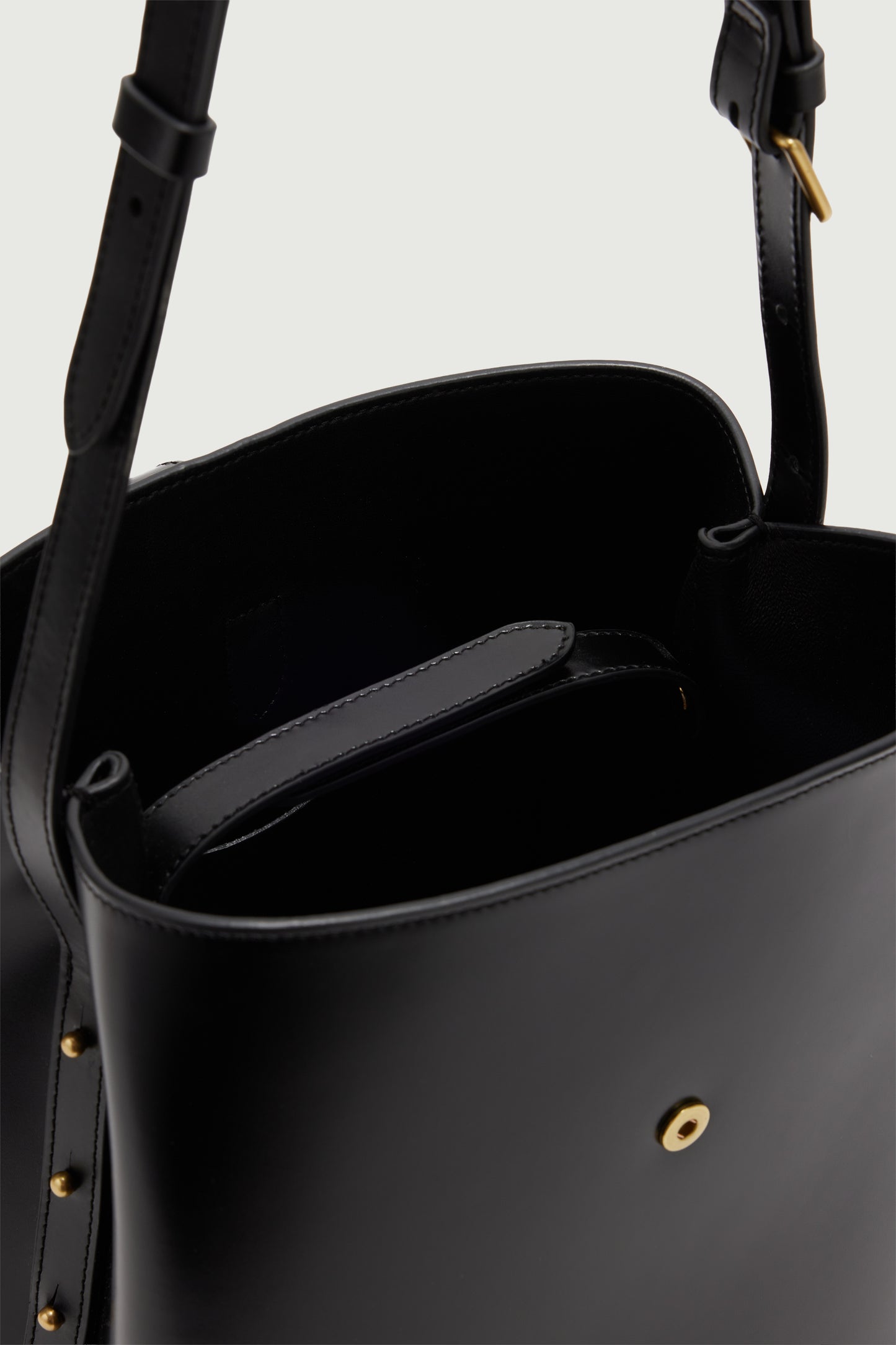 Tasche Bello - Schwarz - Leder - Damen