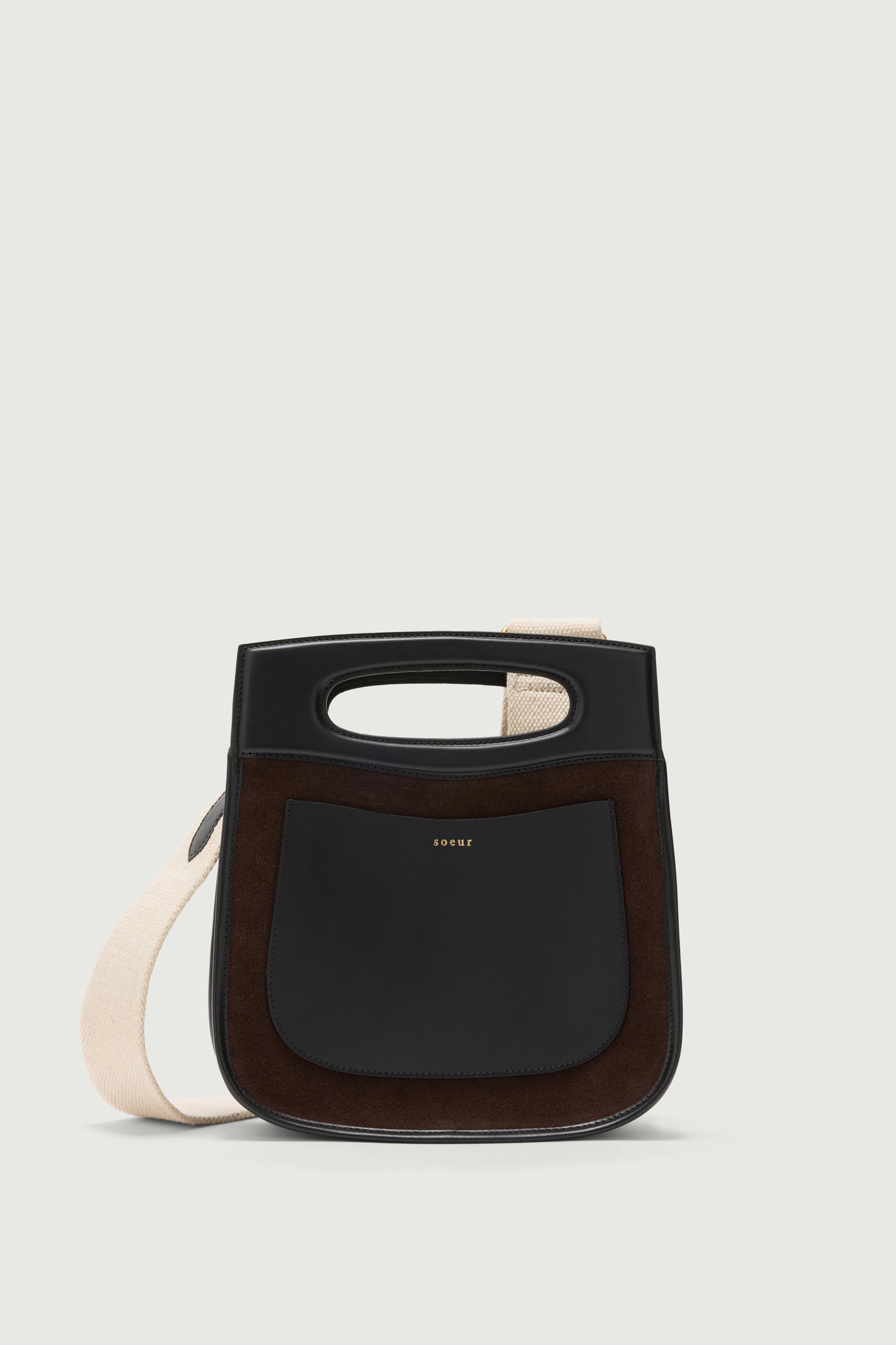 Cheri Bag - Dark Brown - Leather - Women
