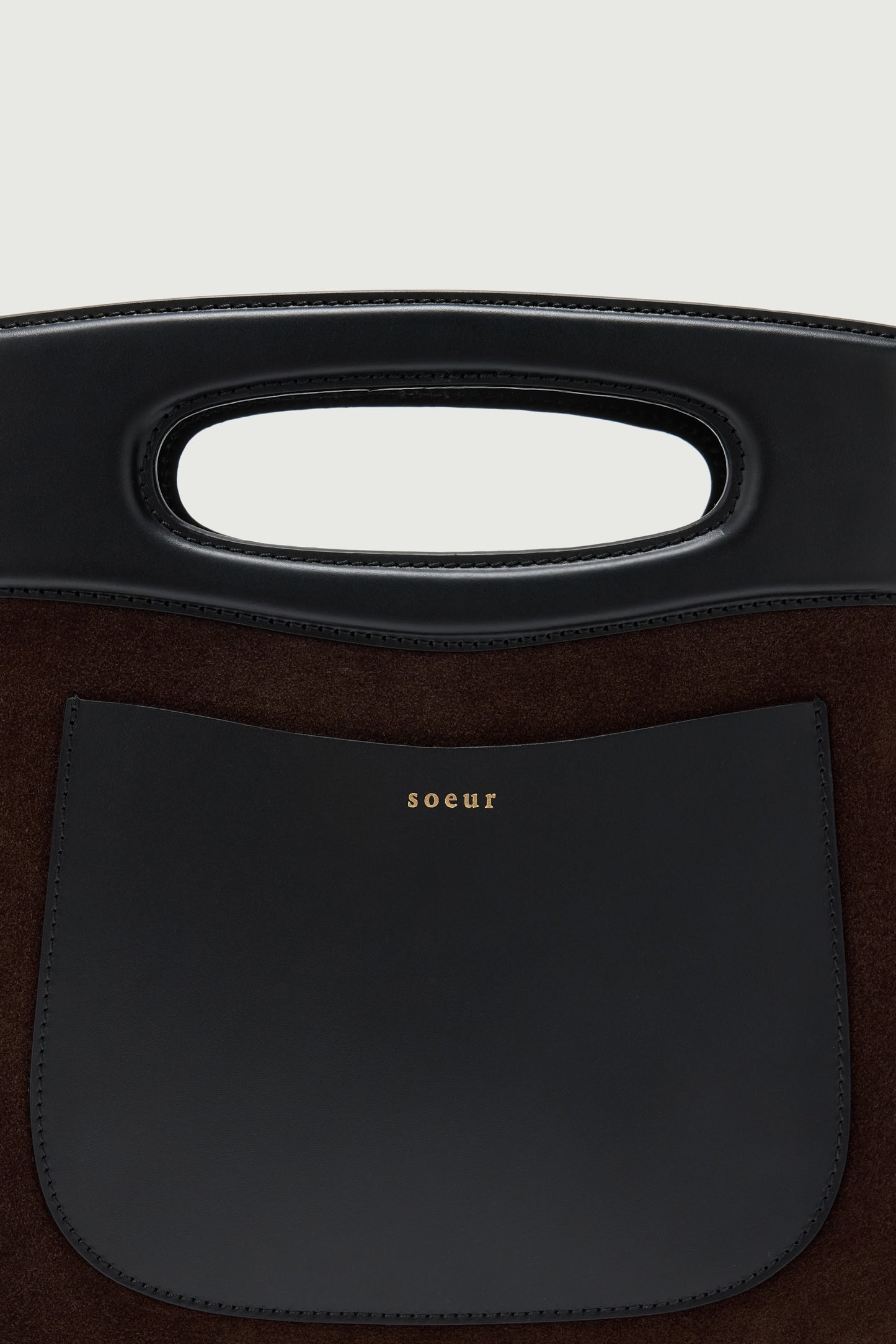 Cheri Bag - Dark Brown - Leather - Women