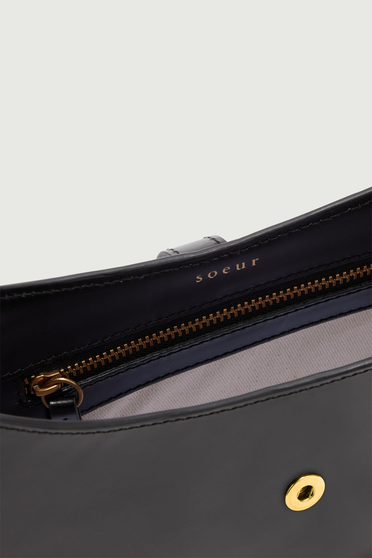 Tasche Bonnie - Schwarz - Leder - Damen vue 4
