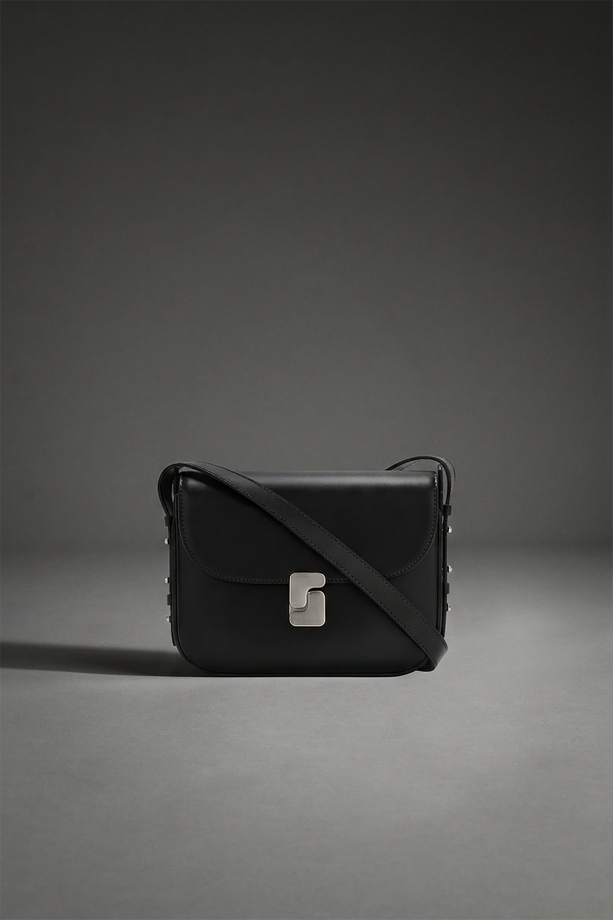 Tasche Bellissima Mini - Schwarz Boxleder S-Schließe - Soeur vue 5